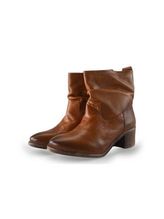 Anna Field Enkellaarzen Cognac 250127