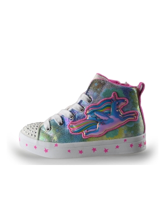 Skechers Hoge sneakers Blauw 250150