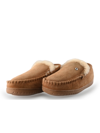 Warmbat Australia Grizzly Pantoffels Cognac 250372