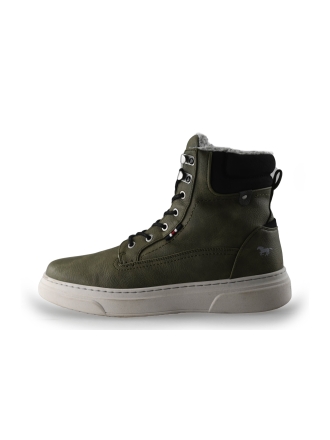 Mustang Hoge sneakers Groen 250395