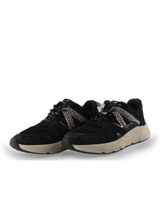 Poelman Sneakers Zwart 250415