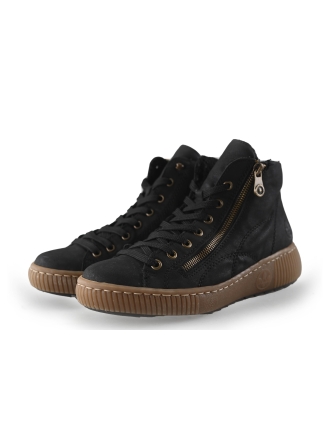 Rieker Veterboots Zwart 250850