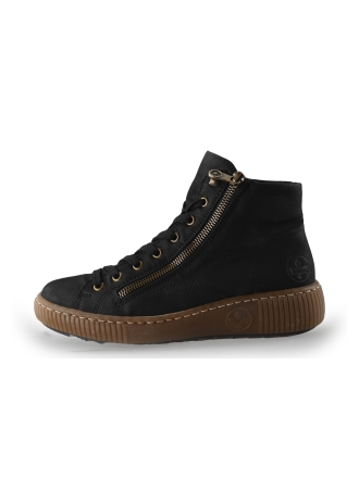 Rieker Veterboots Zwart 250852
