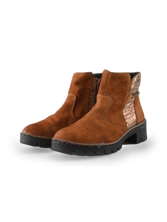 Rieker Enkellaarzen Cognac 250976