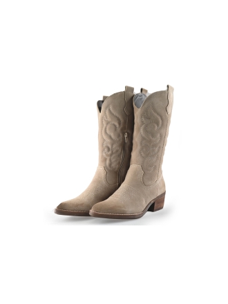 Poelman Cowboy laarzen Beige 258037