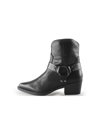 Tamaris Enkellaarzen Zwart 258056