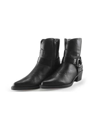 Tamaris Enkellaarzen Zwart 258056