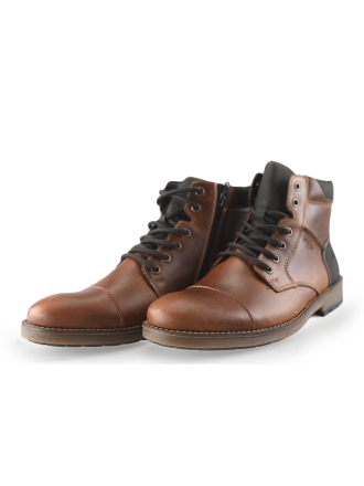 Rieker Veterboots Cognac 258076