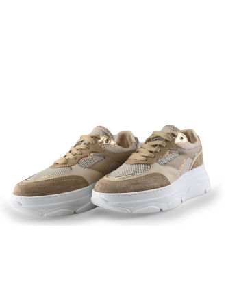 Poelman Sneakers Beige 258230