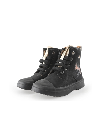 Shoesme Veterboots Zwart 258434