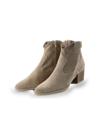 Linea Zeta Enkellaarzen Beige 258514