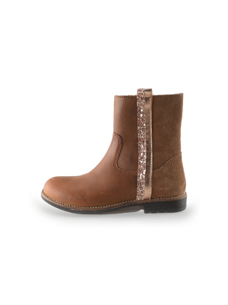 Braqeez Enkellaarzen Bruin 258626