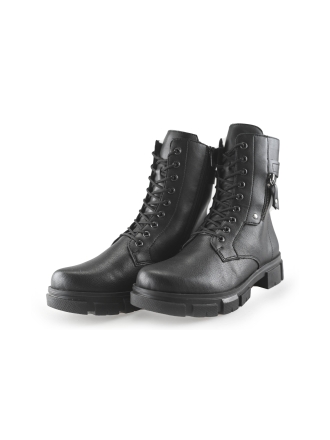 Rieker Veterboots Zwart 258664