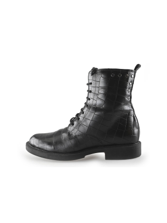 Linea Zeta Veterboots Zwart 258715