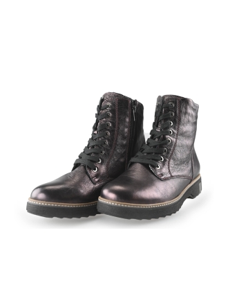 Waldlaufer Veterboots Rood 259625