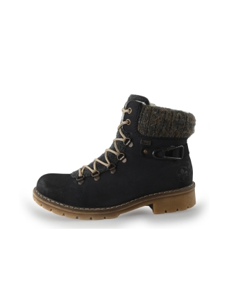 Rieker Veterboots Blauw 259780