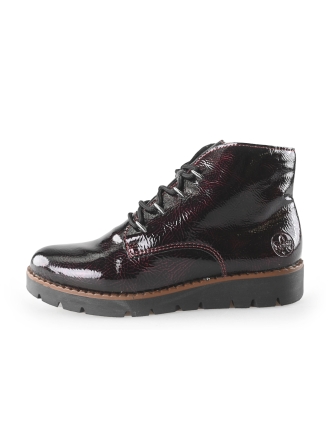 Rieker Veterboots Rood 259810