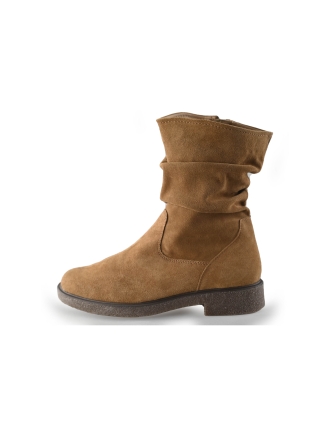 Feyn Enkellaarzen Beige 261053