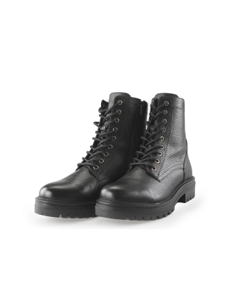 Poelman Veterboots Zwart 262969