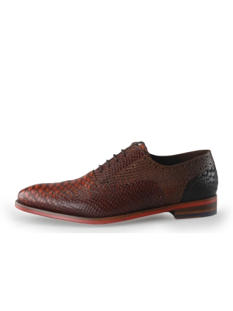 Floris van Bommel Veterschoenen Bruin 263394