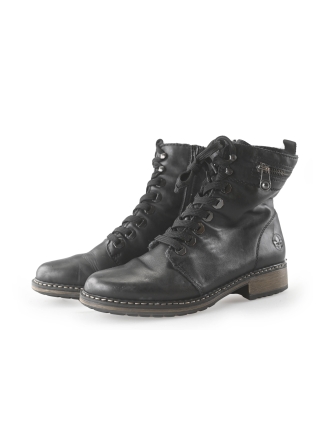 Rieker Veterboots Zwart 264194
