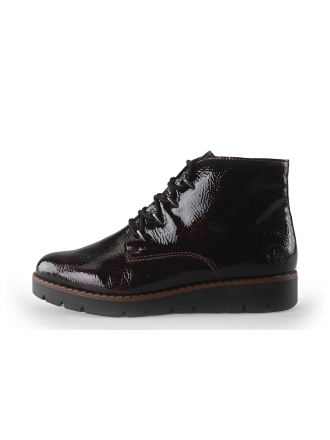 Rieker Veterboots Rood 265216