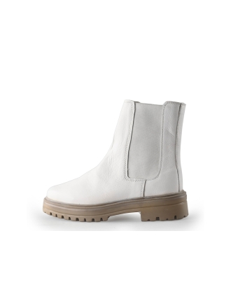 Vanharen Chelsea boots Wit 265231