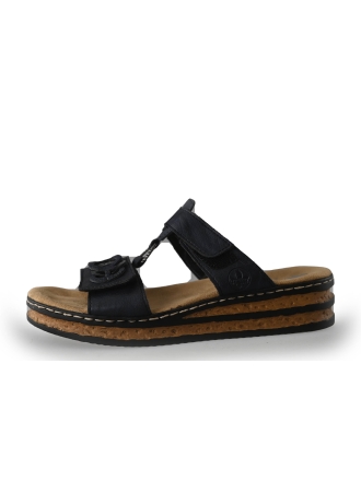 Rieker Slippers Blauw 265448