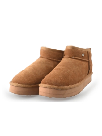 Warmbat Enkellaarzen Bruin 265723