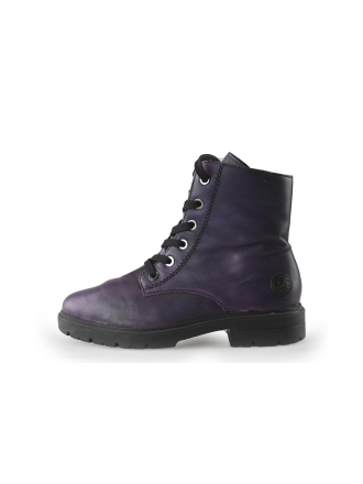 Rieker Veterboots Paars 265791
