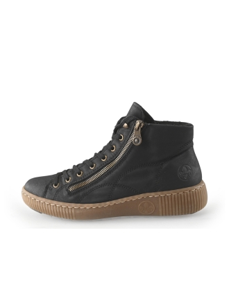 Rieker Hoge sneakers Zwart 265894