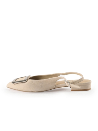 Linea Zeta Slingbacks Beige 266873