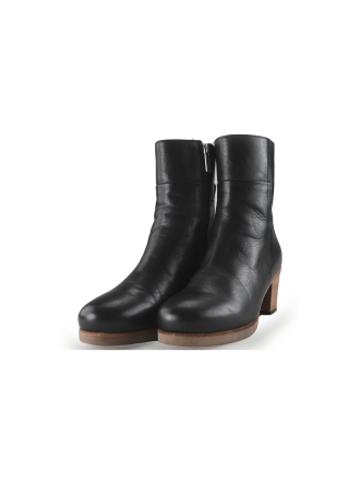 Shabbies Amsterdam Enkellaarzen Zwart 267087