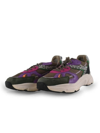 Poelman Sneakers Groen 267430