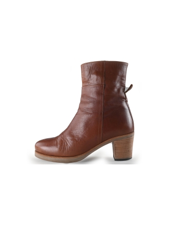 Shabbies Enkellaarzen Bruin 267713