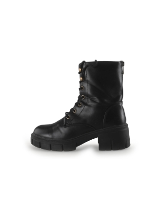 Poelman Veterboots Zwart 268015