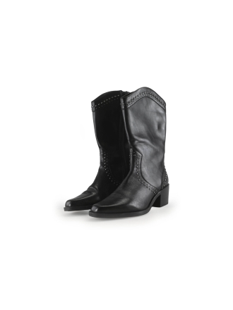 Tamaris Enkellaarzen Zwart 268102