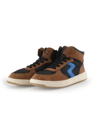 Milo Mila Hoge sneakers Cognac 268590
