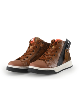 Romagnoli Hoge sneakers Cognac 268810