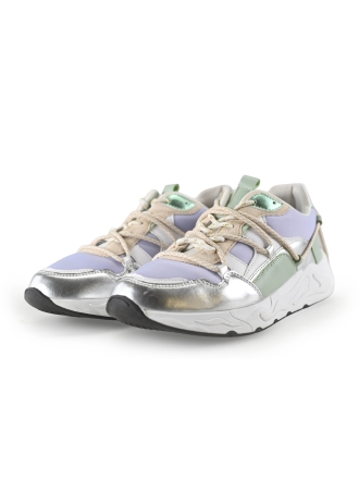 Poelman Sneakers Zilver 268940