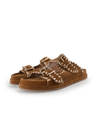 Manfield Sandalen Beige 269997