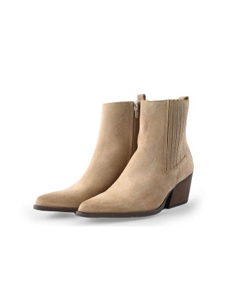 Marc Opolo Enkellaarzen Beige 261064