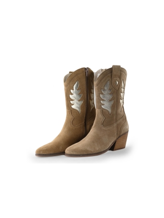 Shoeby Cowboy laarzen Beige 261066