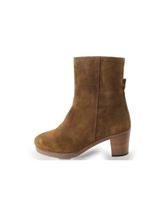 Shabbies Enkellaarzen Bruin 261225