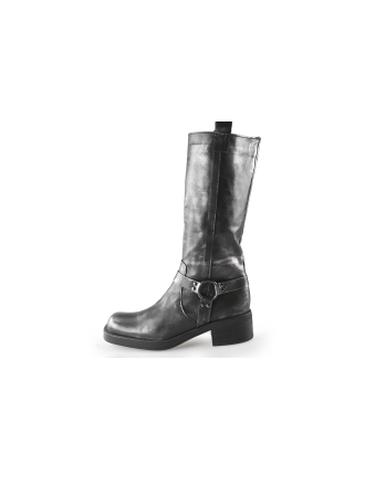 Manfield Biker boots Zwart 261246