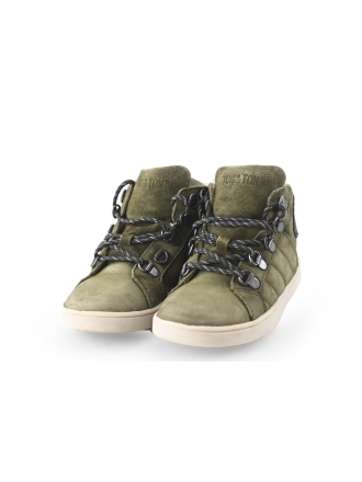 Nelson Hoge sneakers Groen 261318