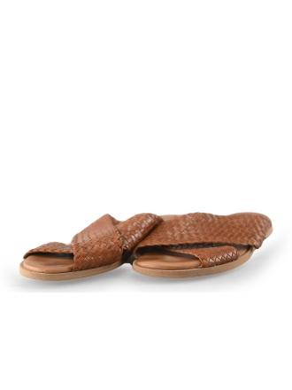 Manfield Sandalen Cognac 261813