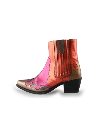 Manfield Cowboy laarzen Roze 261830