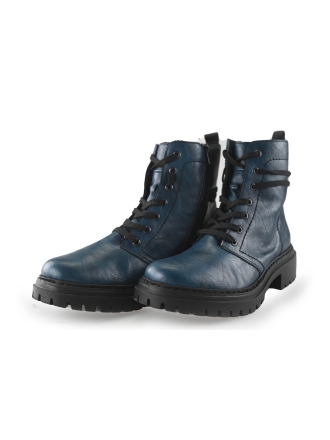 Rieker Veterboots Blauw 261903