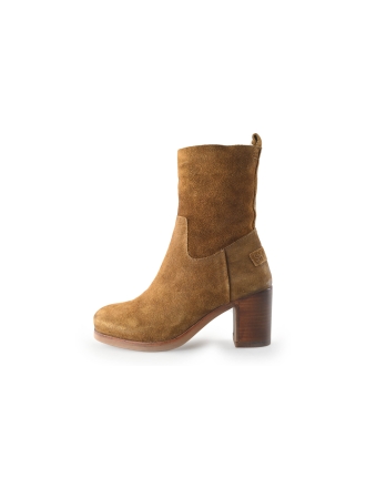 Shabbies Enkellaarzen Bruin 262329